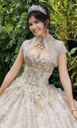 Vizcaya By Mori Lee - 89289 Floral Applique Off-Shoulder Ballgown -Fashion wedding dress vizcaya by mori lee 89289 floral applique off shoulder ballgown quinceanera dresses 14547114000467