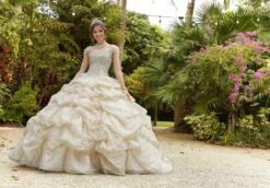 Vizcaya By Mori Lee - 89296 Bead-Garlanded Ruffled Ballgown 18 Vizcaya By Mori Lee - 89296 Bead-Garlanded Ruffled Ballgown -Fashion wedding dress vizcaya by mori lee 89296 bead garlanded ruffled ballgown quinceanera dresses 14538559422547