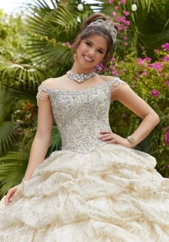 Vizcaya By Mori Lee - 89296 Bead-Garlanded Ruffled Ballgown 19 Vizcaya By Mori Lee - 89296 Bead-Garlanded Ruffled Ballgown -Fashion wedding dress vizcaya by mori lee 89296 bead garlanded ruffled ballgown quinceanera dresses 14538559455315