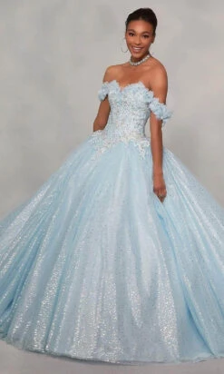 Vizcaya By Mori Lee - 89323 Sweetheart Detachable Sleeves Ball Gown -Fashion wedding dress vizcaya by mori lee 89323 sweetheart detachable sleeves ball gown quinceanera dresses 00 light blue silver 28414978261075