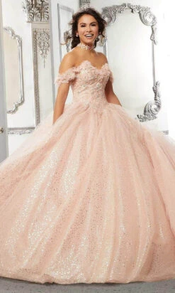Vizcaya By Mori Lee - 89323 Sweetheart Detachable Sleeves Ball Gown -Fashion wedding dress vizcaya by mori lee 89323 sweetheart detachable sleeves ball gown quinceanera dresses 28415407161427