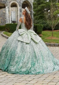 Vizcaya By Mori Lee 89401 - Flounce Sleeved Quinceanera Ballgown -Fashion wedding dress vizcaya by mori lee 89401 flounce sleeved quinceanera ballgown special occasion dress 31926523658323