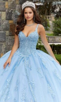 Vizcaya By Mori Lee 89407 - Quinceanera Sleeveless Gown -Fashion wedding dress vizcaya by mori lee 89407 quinceanera sleeveless gown ball gowns 32021702606931