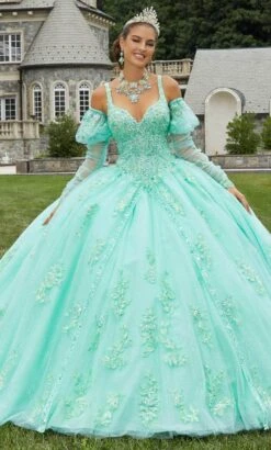 Vizcaya By Mori Lee 89407 - Quinceanera Sleeveless Gown -Fashion wedding dress vizcaya by mori lee 89407 quinceanera sleeveless gown ball gowns 32021702705235