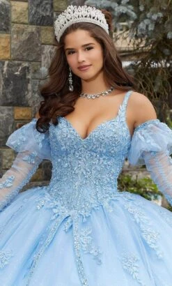 Vizcaya By Mori Lee 89407 - Quinceanera Sleeveless Gown -Fashion wedding dress vizcaya by mori lee 89407 quinceanera sleeveless gown ball gowns 32021702836307