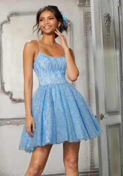 Vizcaya By Mori Lee - 9579 Beaded Scoop Neck A-Line Dress -Fashion wedding dress vizcaya by mori lee 9579 beaded scoop neck a line dress party dresses 28392581988435